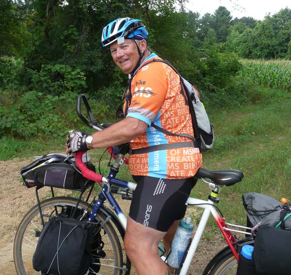 Rode entire length of the Mississippi River Trail 2013, self contained, bike and gear weighed 105 lbs. I did it!