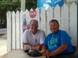 Met this guy and his wife as I was leaving Belize.